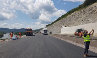 Amenințați cu rezilierea contractului, grecii s-au pus pe treabă.  Autostrada Aiud - Sebeș, deschisă anul acesta