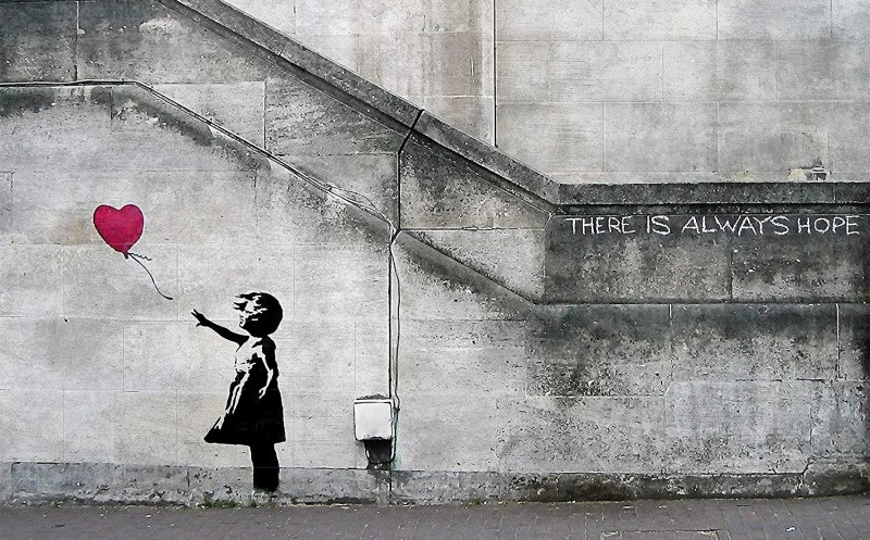 Lucrările lui Banksy ajung la Cluj