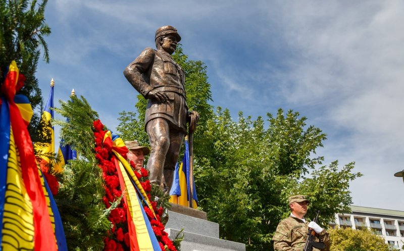 Statuia Generalului Gheorghe Mărdărescu, dezvelită la Cluj-Napoca