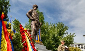 Statuia Generalului Gheorghe Mărdărescu, dezvelită la Cluj-Napoca