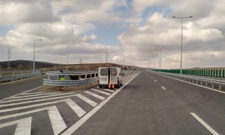 Se surpă autostrada “muzeu”  Gilău - Nădăşelu. S-au impus restricții de viteză