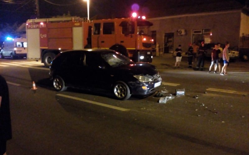 Patru maşini avariate în Turda. O femeie la spital