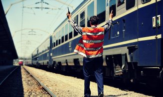 Trafic feroviar blocat în Cluj, din cauza unui tren de marfă