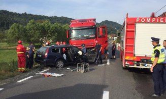 Accident frontal în Bucea. Șoferul a murit,  un pasager în stare gravă