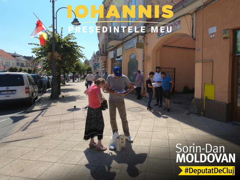 Campanie de strângere de semnături pentru Klaus IOHANNIS