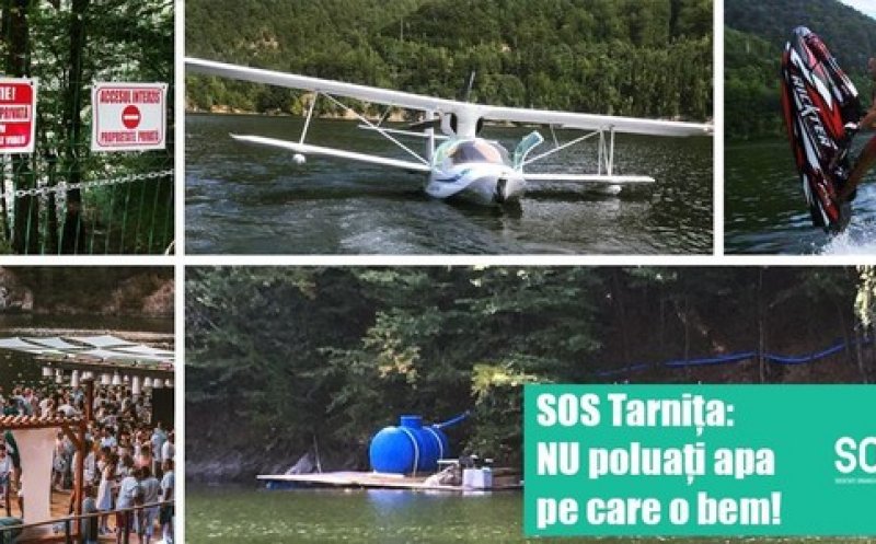 Petiţie pe internet pentru interzicerea ambarcaţiunilor cu motor pe Tarnița. "NU poluați apa pe care o bem!"