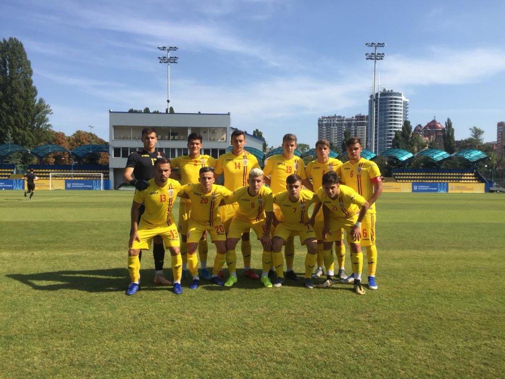 Cu doi clujeni în teren, România U19 a învins Ucraina