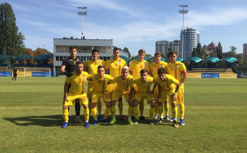 Cu doi clujeni în teren, România U19 a învins Ucraina