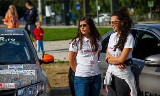 Boc și Tișe, între 100 de șoferițe. Au dat startul Women Rally