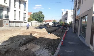 Bate vântul pe prima "stradă smart" din România