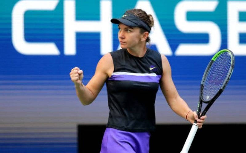Simona Halep, victorie facilă în primul meci de la Wuhan 2019