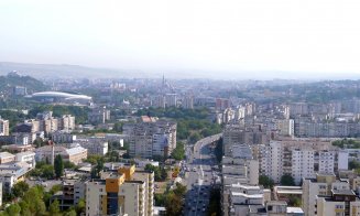 Cel mai înalt bloc din România este la Cluj. Cum se vede oraşul de la etajul 25
