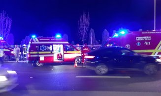Accident cu cinci răniți, între care un copil, lângă Vivo Cluj