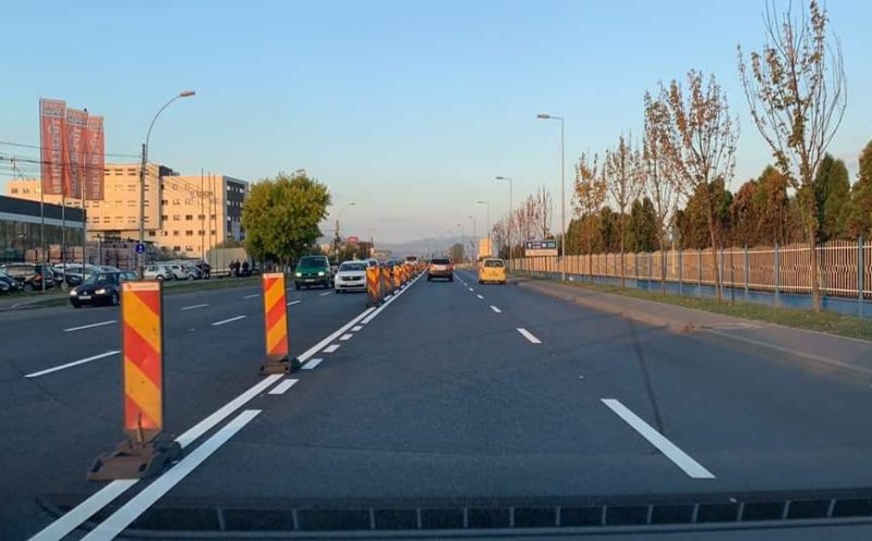 Marcajele rutiere din Floreşti creează haos în trafic