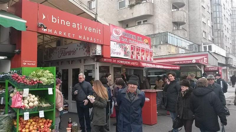 Zona de legume-fructe din Piața Mărăști, închisă de Protecția Consumatorilor. Ce nereguli au fost găsite