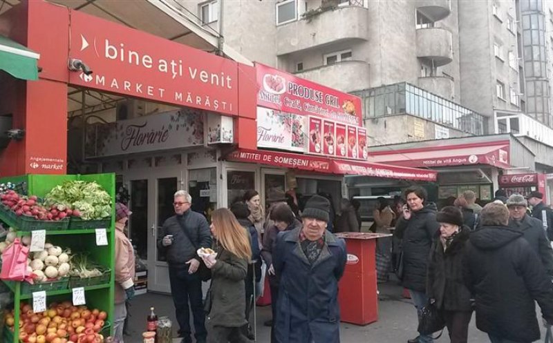 Zona de legume-fructe din Piața Mărăști, închisă de Protecția Consumatorilor. Ce nereguli au fost găsite