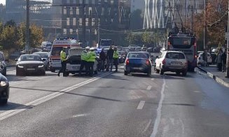 Pieton lovit de o maşină, în față la FSEGA