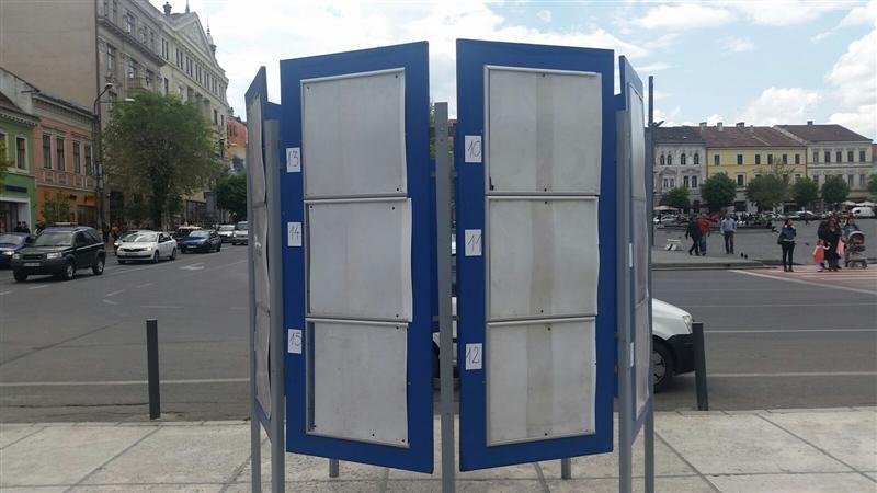 Prezidențiale 2019. Unde vor fi amplasate panourile electorale în Cluj
