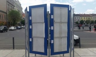 Unde sunt panouri de afișaj electoral în Cluj-Napoca