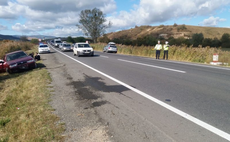 Accident cu victimă lângă Huedin. Trafic blocat pe un sens