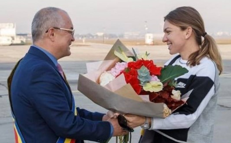 Halep, cetățean de onoare al Clujului. Boc: "Bine ai revenit!"