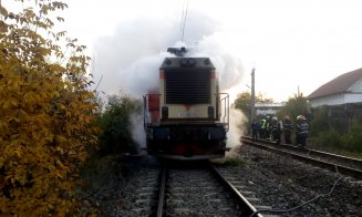 Incendiu tren Cluj-Viena