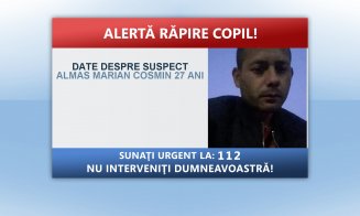 Firul răpirii de la Cluj! Cine este bărbatul căutat de poliție. "A tras-o afară din autoturism şi au plecat"