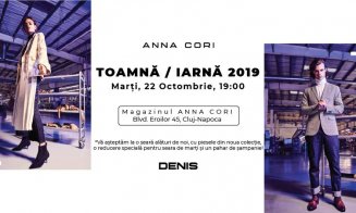 Anna Cori lansează colecția de toamnă iarnă 2019 în Cluj Napoca