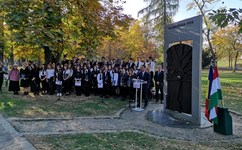63 de ani de la Revoluţia anticomunistă din Ungaria, comemorați la Cluj. Peste 200 de maghiari prezenți