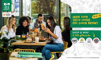 Iulius Mall Cluj lansează campania "Great Food. Tasty Coffee!", cu peste 2.700 de premii instant