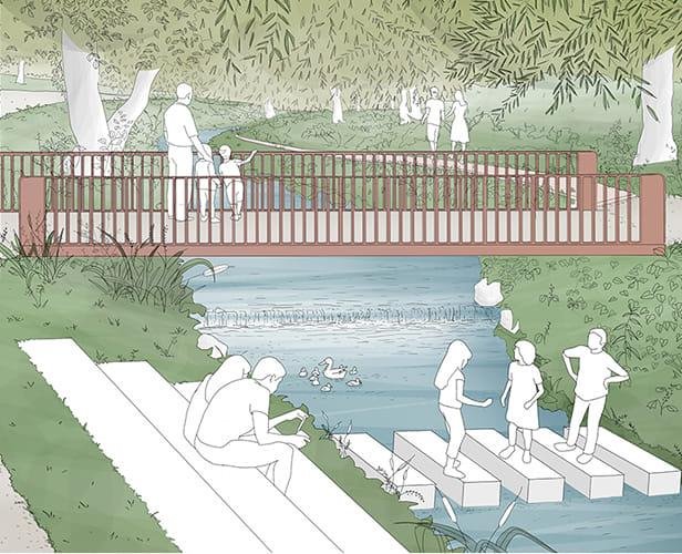 Dezbatere publică pentru un parc de 2,5 ha pe Canalul Morii: "Vom demola gardul de la parcul Rozelor"