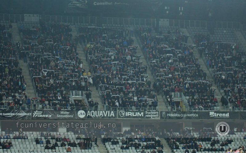 Cu "U" Cluj şi după moarte! Iniţiativa emoţionantă prin care clubul cheamă fanii la stadion pentru derby-ul cu UTA