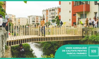 Proiectul pentru Parcul Farmec, desființat de activiști. "E de proastă calitate, iar Canalul Morii va rămâne o groapă de gunoi"