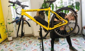Curierii pe biciclete ai Clujului se extind în tot Ardealul