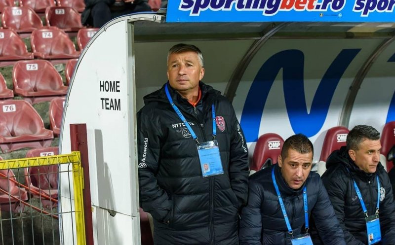 CFR Cluj ar putea rămâne fără antrenor. Dan Petrescu, dorit din nou în Rusia