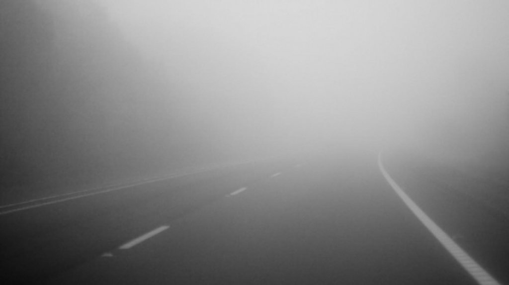 Atenție, șoferi! Ceață densă pe Autostrada Transilvania