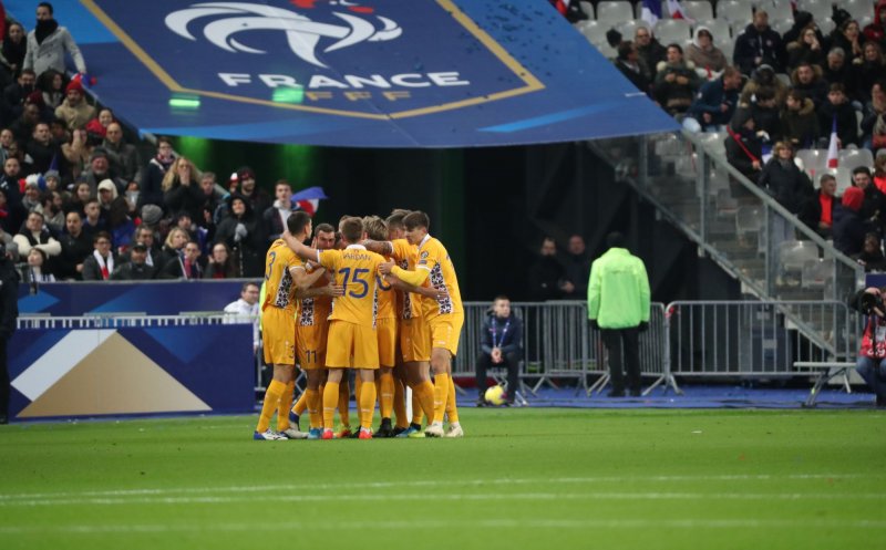 Un jucător de la "U" Cluj a debutat la națională. Fotbalistul s-a duelat cu Griezmann și Mbappe