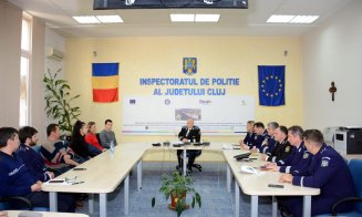 Diplomă de merit și insigna IPJ Cluj pentru clujenii care au intervenit la tâlhăria din Gheorgheni