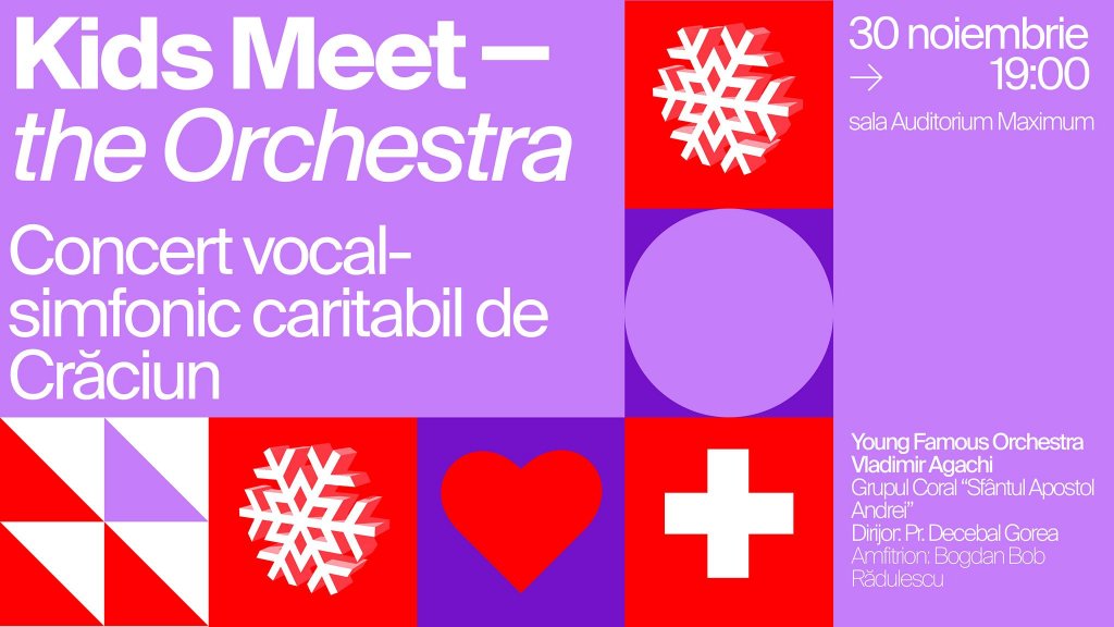 Bogdan Bob Rădulescu se alătură proiectului Kids Meet the Orchestra,  concertul caritabil care strânge fonduri pentru Pediatrie IV