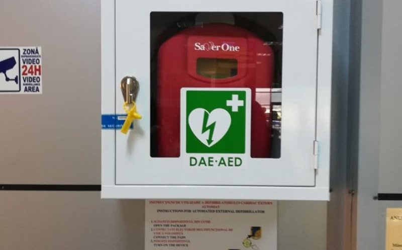Defibrilatoare automate la aeroportul din Cluj