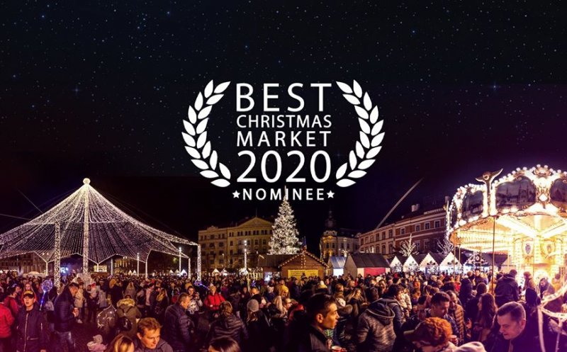 Votezi? Târgul de Crăciun Cluj-Napoca, între cele mai frumoase din Europa