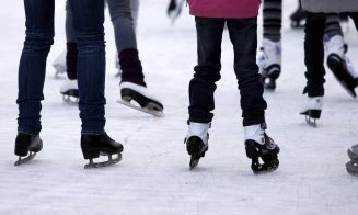 De Ziua Națională a României, accesul la patinoarul din Piața Unirii este gratuit