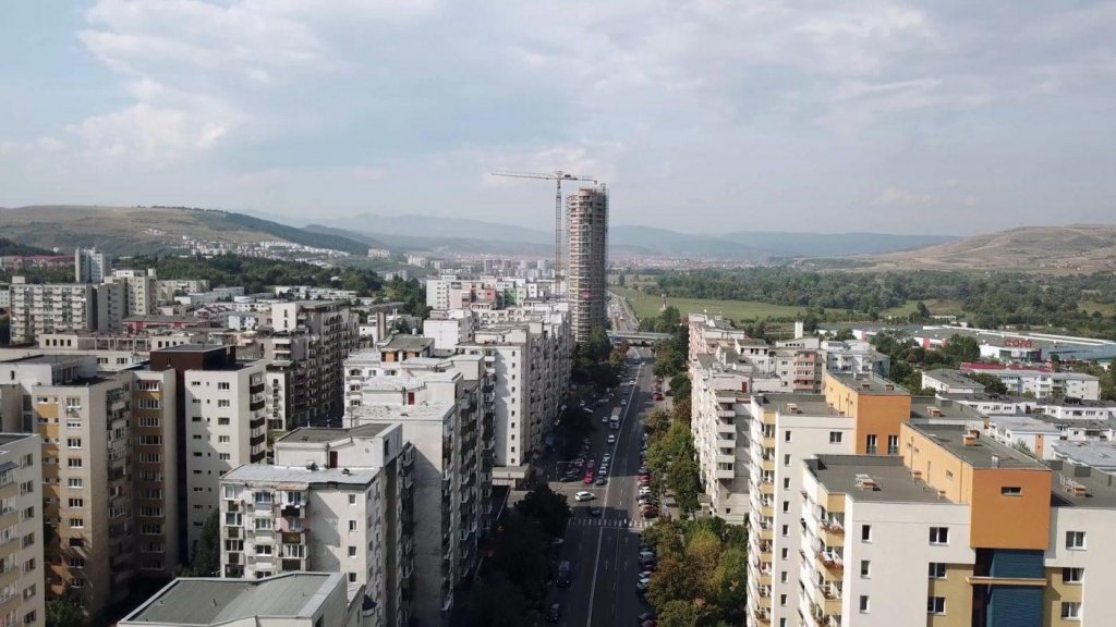 Două blocuri din Cluj, printre cele mai înalte clădiri de locuințe din România