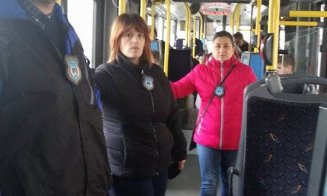 După Piaţa Avram Iancu şi Unirii, patrulele anti-cerşetori au ajuns şi în autobuzele din Cluj