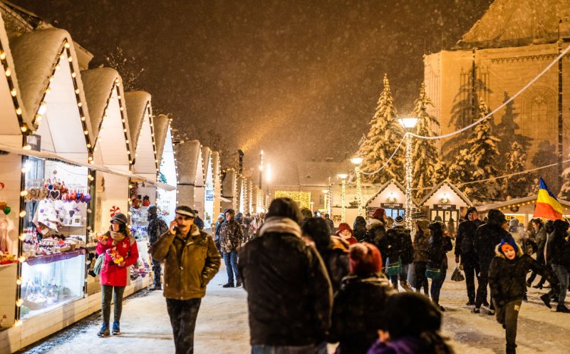 Târgul de Crăciun din Cluj, mai frumos decât cele din Praga, Köln sau Winchester. Ce loc ocupă în topul european