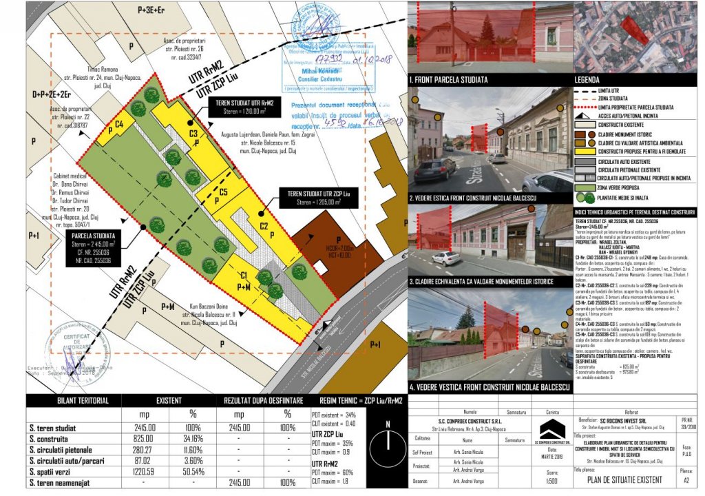 Ședință maraton la Comisia de urbanism. Un proiect imobiliar de pe Bălcescu puternic contestat de vecini