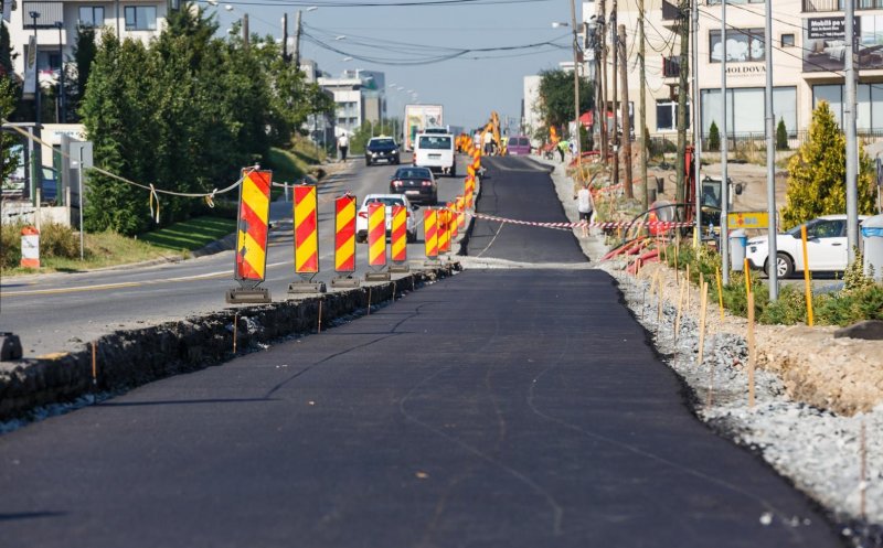 Lucrările la strada Bună Ziua vor fi terminate înainte de termen