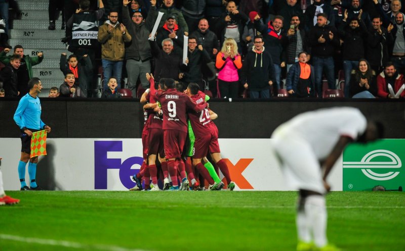 CFR Cluj a detronat liderul din Liga 1. Culio a încheiat cu gol aventura alături de "feroviari"