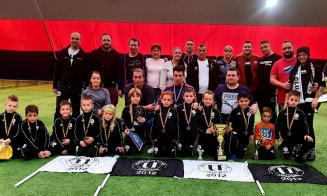 Jucătorii Academiei “U” Cluj – Luceafărul au făcut spectacol în capitală