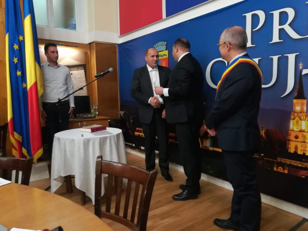 Adrian Roman a intrat în Consiliul Local în locul lui Sabin Sărmaș